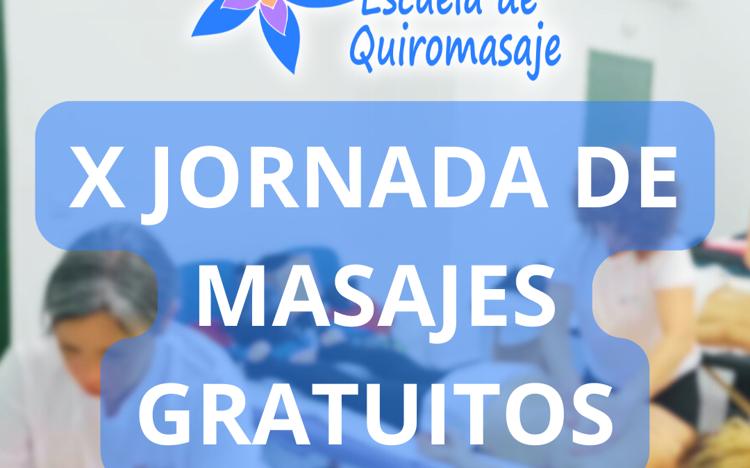 X JORNADA MASAJES GRATUITOS